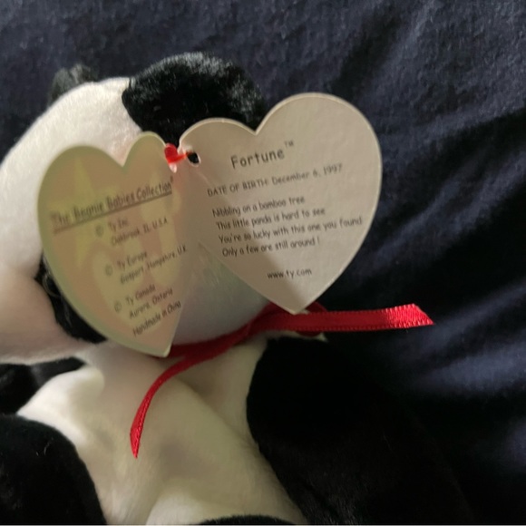 TY Beanie Babies Panda Fortune Vintage - Picture 5 of 5